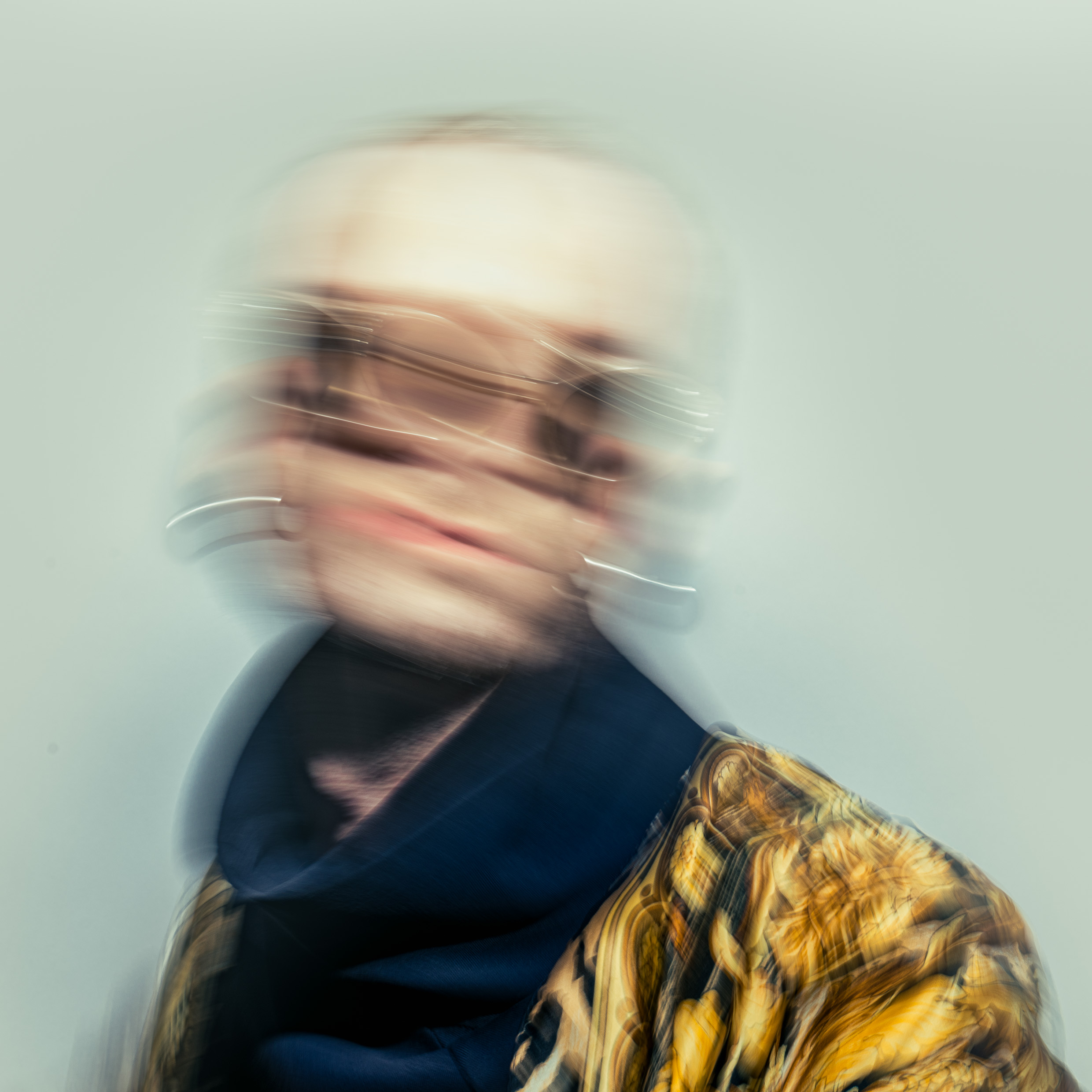 Portrait in motion